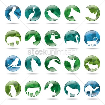 Collection of animals icons