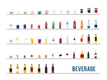 Collection of beverage vectors | Free stock vector - 250363