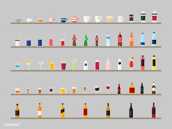 Collection of beverage vectors | Free stock vector - 250377