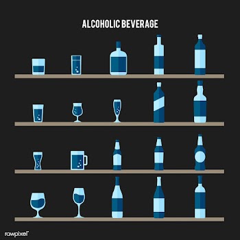 Collection of beverage vectors | Free stock vector - 250378