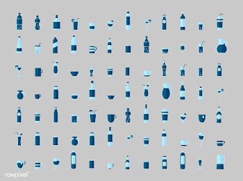 Collection of beverage vectors | Free stock vector - 250455