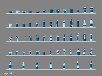Collection of beverage vectors | Free stock vector - 250594