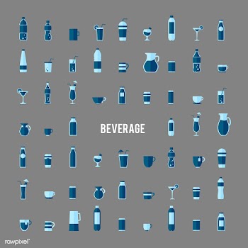 Collection of beverage vectors | Free stock vector - 250613