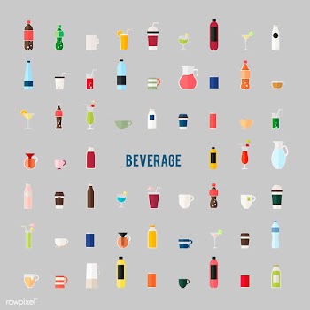Collection of beverage vectors | Free stock vector - 250795