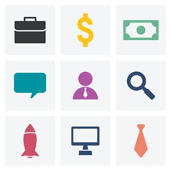 Collection of business icons illustration | Free stock vector - 457437