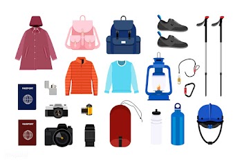 Collection of camping icon illustration | Free stock vector - 462837