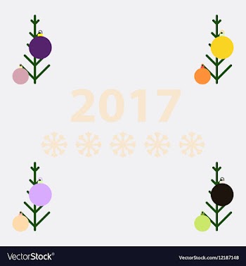 Collection of christmas tree vector image