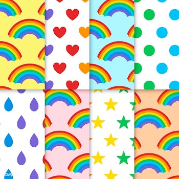 Collection of colorful seamless design patter.. | Free stock vector - 542931