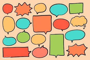 Collection of colorful speech bubbles vector | Free stock vector - 463912