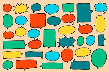 Collection of colorful speech bubbles vector | Free stock vector - 463956