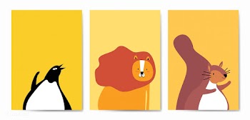 Collection of cute animals in cartoon style v.. | Free stock vector - 477070