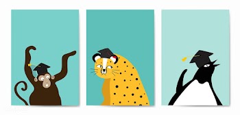 Collection of cute animals in cartoon style v.. | Free stock vector - 477093