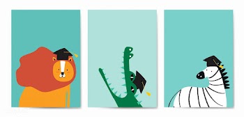 Collection of cute animals in cartoon style v.. | Free stock vector - 477111