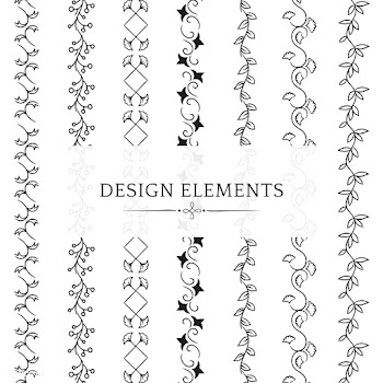 Collection of divider design element vectors | Free stock vector - 473162