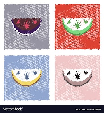 Collection of flat shading style icons earth vector image