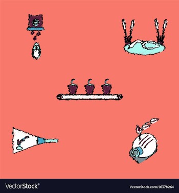 Collection of flat shading style icons eco system vector image