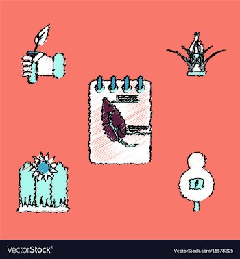 Collection of flat shading style icons eco system vector image