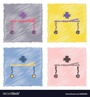 Collection of flat shading style icons medical vector image