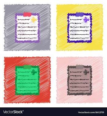Collection of flat shading style icons medical vector image