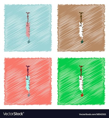 Collection of flat shading style icons medical vector image