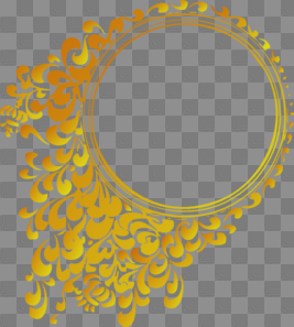 Collection of free Gold vector golden round. Download on UI Ex