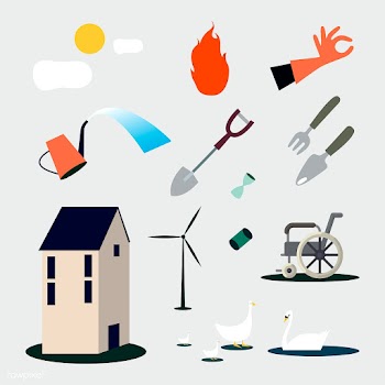 Collection of gardening tools illustration | Free stock vector - 462170