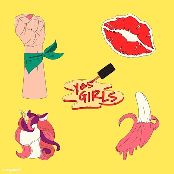 Collection of girl power vectors | Free stock vector - 487519