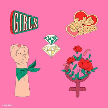 Collection of girl power vectors | Free stock vector - 487543