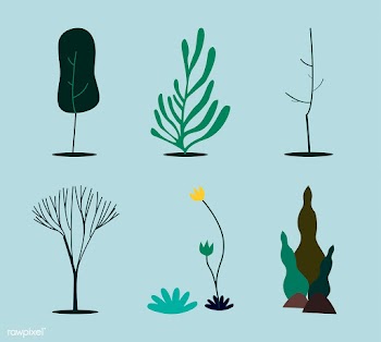 Collection of green nature concept illustrati.. | Free stock vector - 462134
