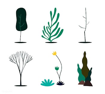 Collection of green nature concept illustrati.. | Free stock vector - 462158