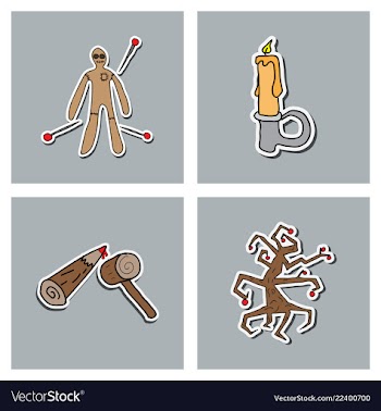 Collection of halloween flat celebration cards vector image