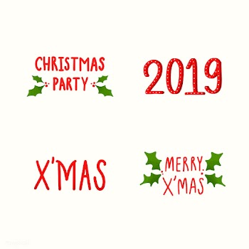 Collection of holiday typography vectors | Free stock vector - 472622