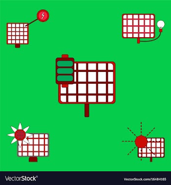 Collection of icons and eco energy vector image