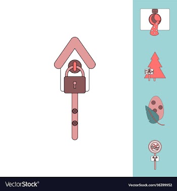 Collection of icons and industry danger vector image
