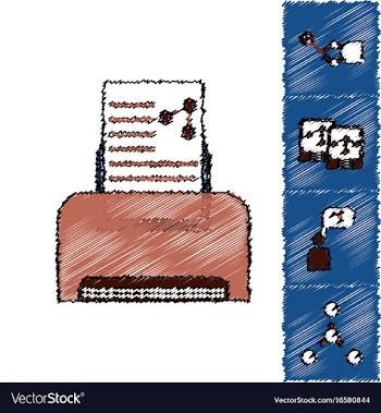Collection of icons and molecules and atoms vector image