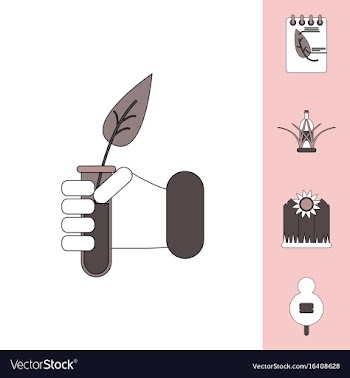 Collection of icons and nature and ecosystem vector image