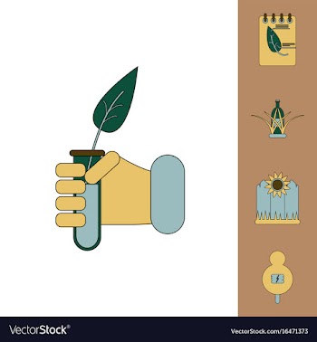 Collection of icons and nature and ecosystem vector image