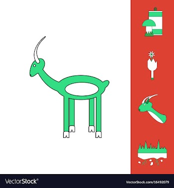 Collection of icons and nature and ecosystem vector image