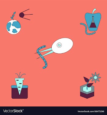 Collection of icons and planet and ecosystem vector image