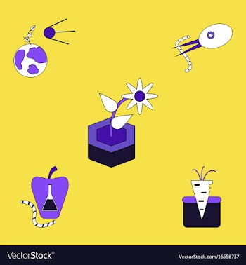 Collection of icons and planet and ecosystem vector image