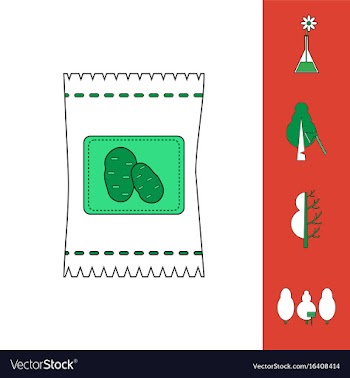 Collection of icons and save nature vector image