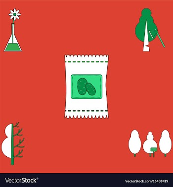 Collection of icons and save nature vector image