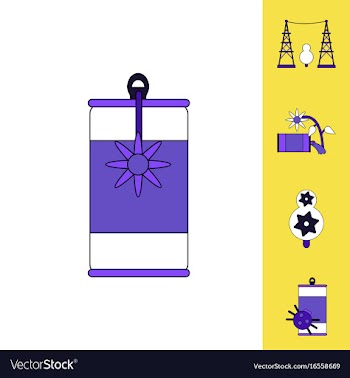 Collection of icons and save nature vector image