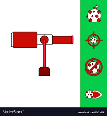 Collection of icons and space concept vector image