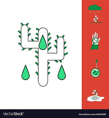 Collection of icons and spread of infection vector image