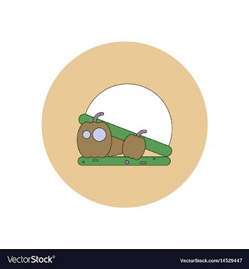 Collection of icons in flat style halloween party vector image