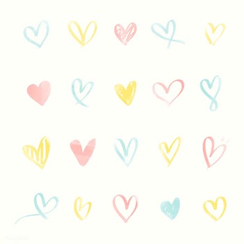 Collection of illustrated heart icons | Free stock vector - 418563