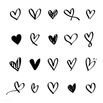 Collection of illustrated heart icons | Free stock vector - 418566