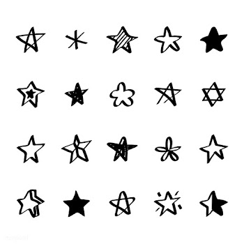 Collection of illustrated star icons | Free stock vector - 418559