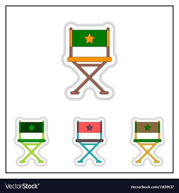 Collection of in paper sticker vector image